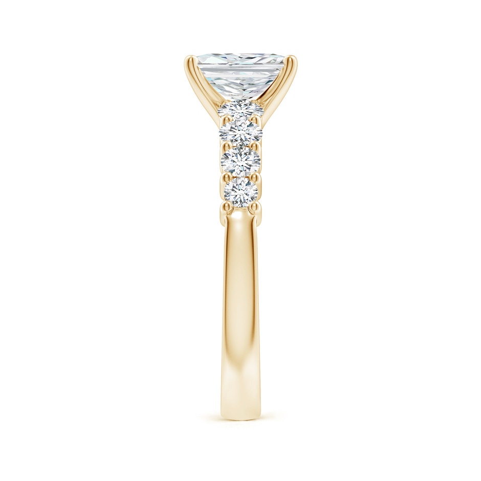 7.5x5.8mm FGVS Lab-Grown Solitaire Radiant-Cut Diamond Graduated Engagement Ring in 18K Yellow Gold side 299