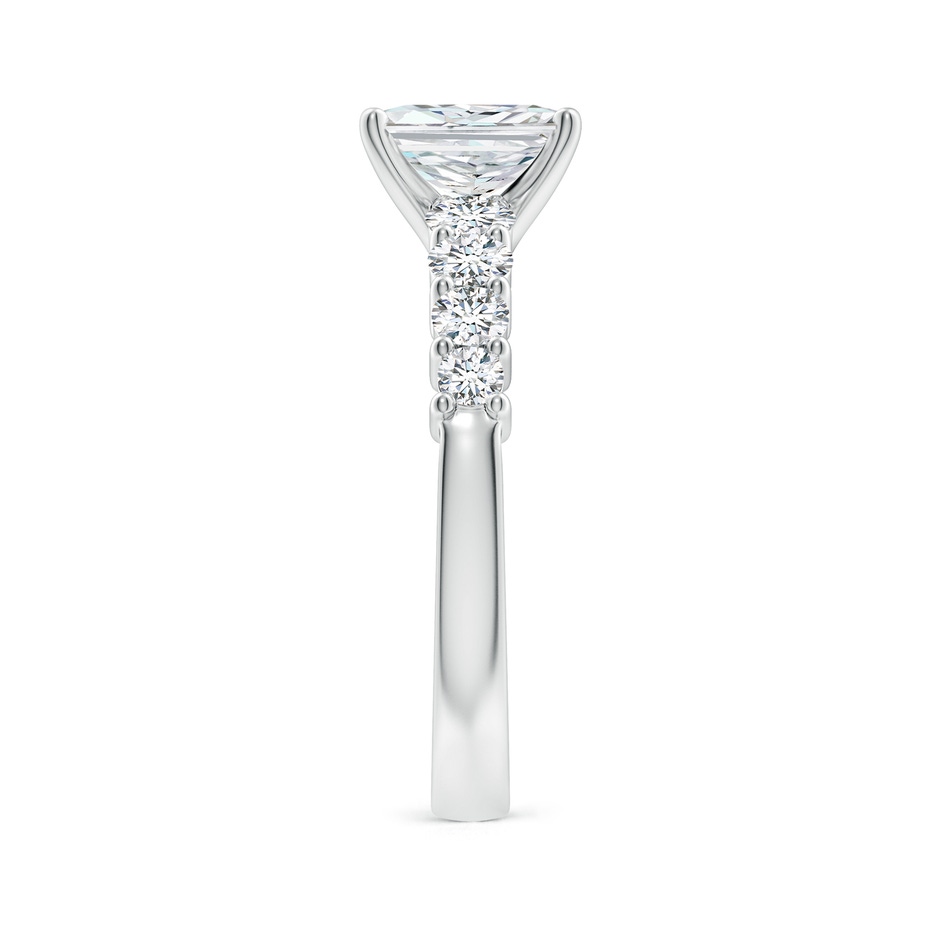 7.5x5.8mm FGVS Lab-Grown Solitaire Radiant-Cut Diamond Graduated Engagement Ring in White Gold side 299