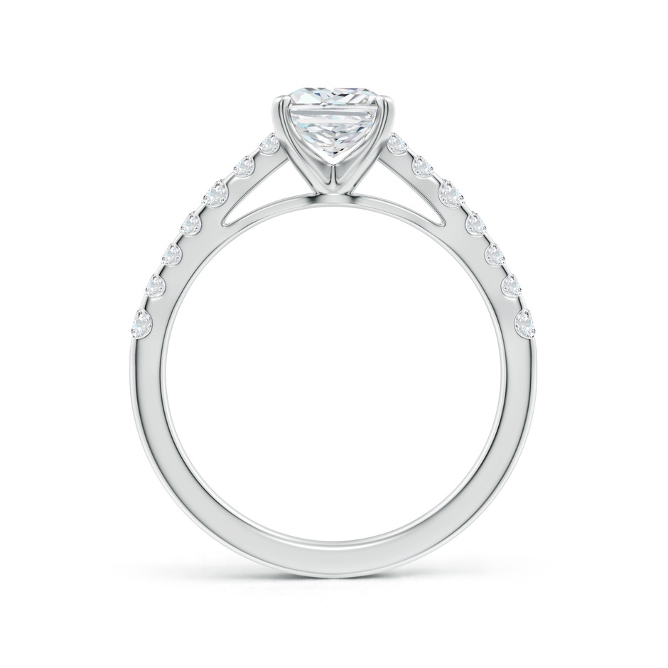 7.5x5.8mm FGVS Lab-Grown Solitaire Radiant-Cut Diamond Station Engagement Ring in White Gold side 199