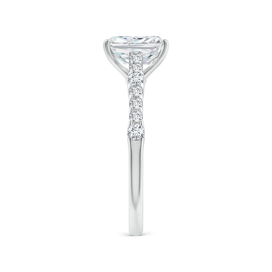 7.5x5.8mm FGVS Lab-Grown Solitaire Radiant-Cut Diamond Station Engagement Ring in White Gold side 299