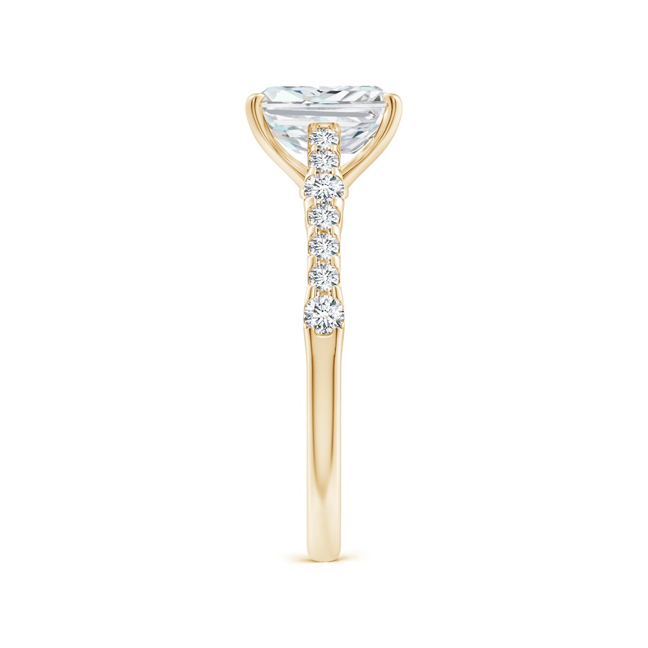 7.5x5.8mm FGVS Lab-Grown Solitaire Radiant-Cut Diamond Station Engagement Ring in Yellow Gold side 299