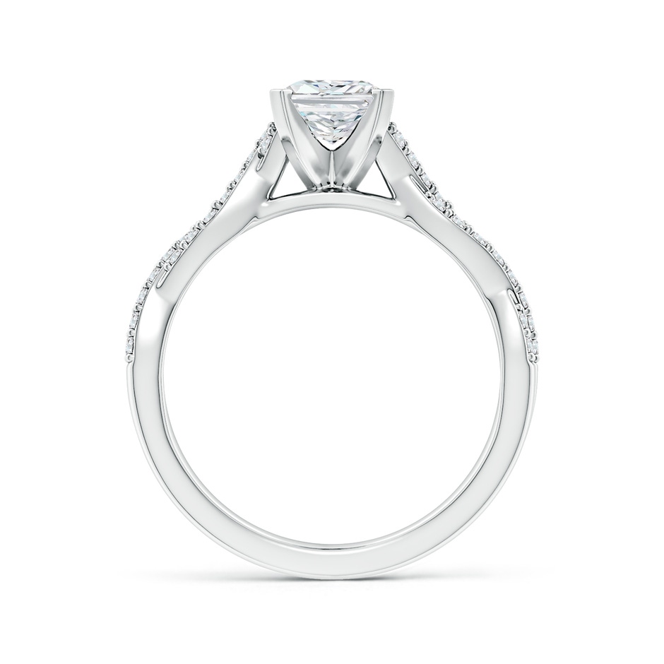 7.5x5.8mm FGVS Lab-Grown Peg Head Radiant-Cut Diamond Twist Shank Engagement Ring in White Gold side 199