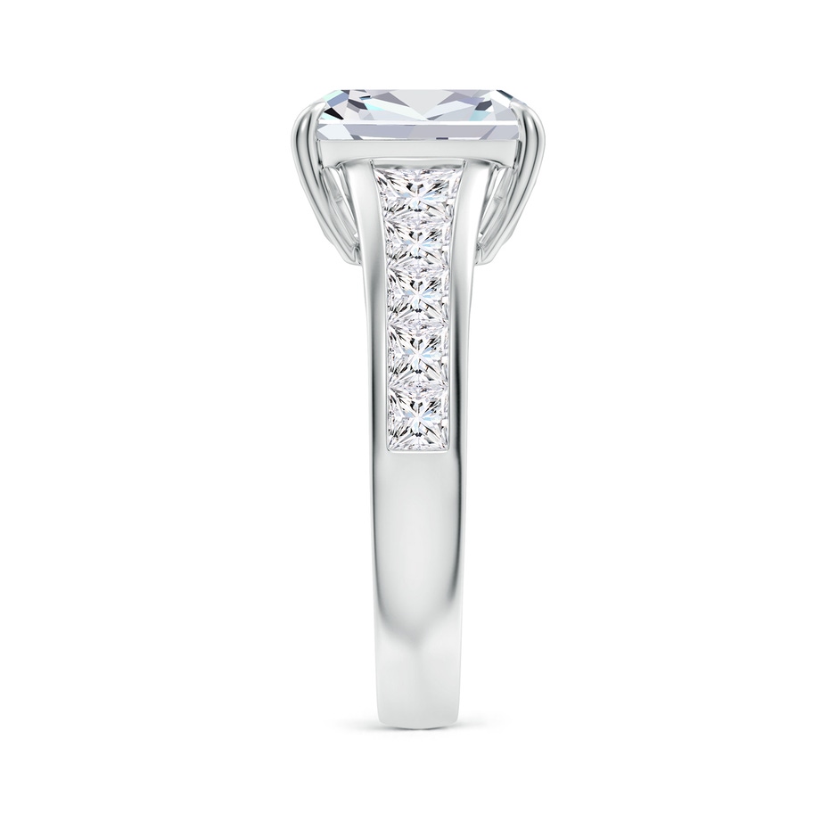 10x7.5mm FGVS Cushion Rectangular Lab-Grown Diamond Cocktail Ring in White Gold side 299