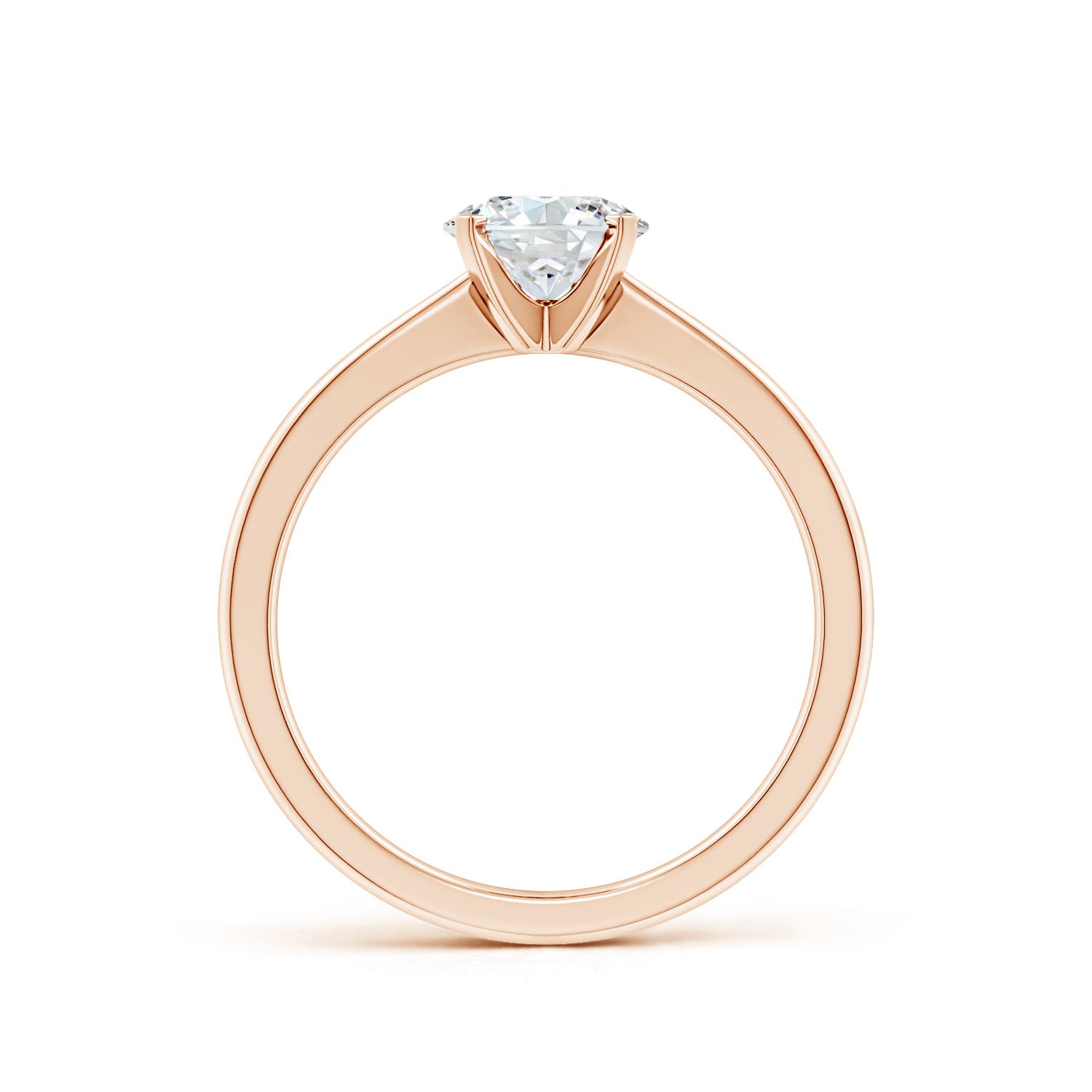 F-G, VS / 1 CT / 14 KT Rose Gold