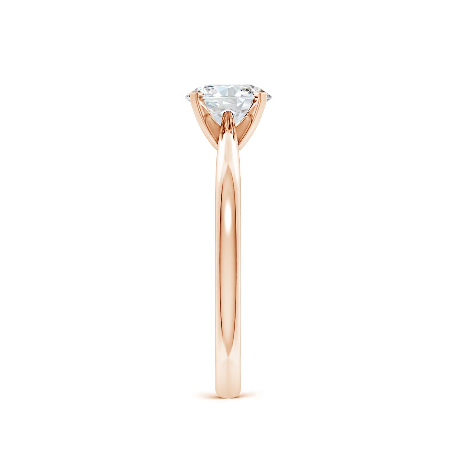 F-G, VS / 1 CT / 14 KT Rose Gold