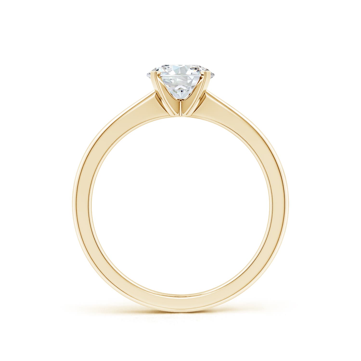 F-G, VS / 1 CT / 14 KT Yellow Gold