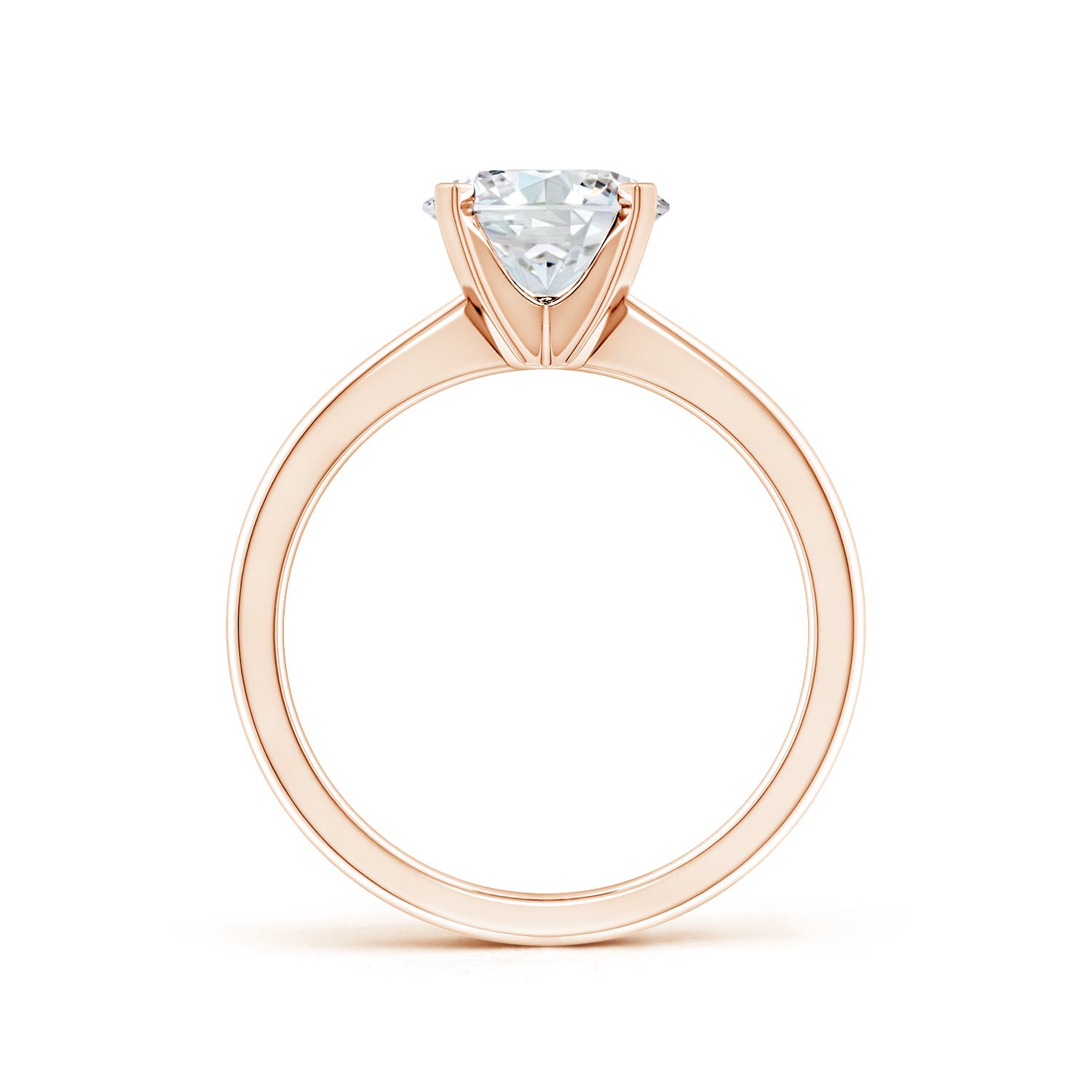 F-G, VS / 2 CT / 14 KT Rose Gold