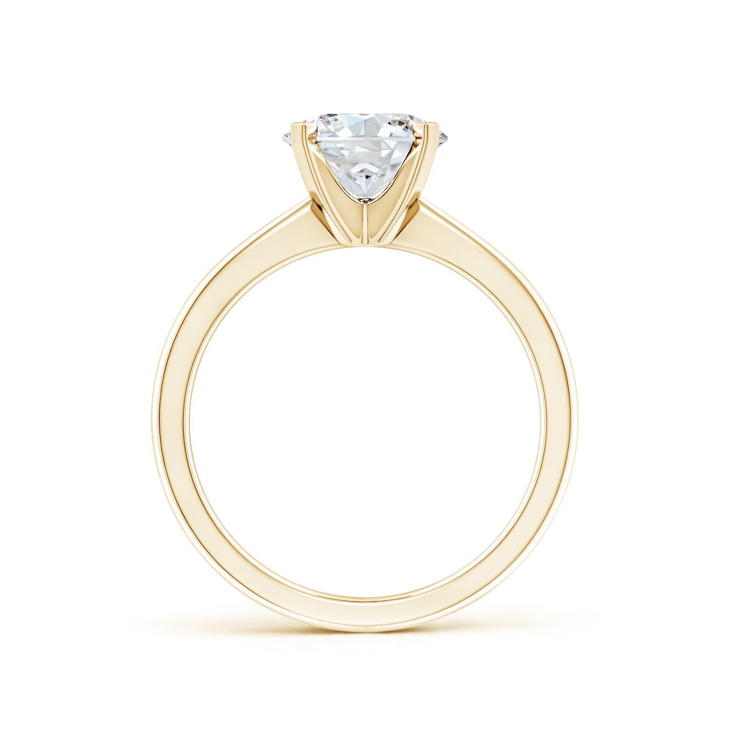 F-G, VS / 2 CT / 14 KT Yellow Gold