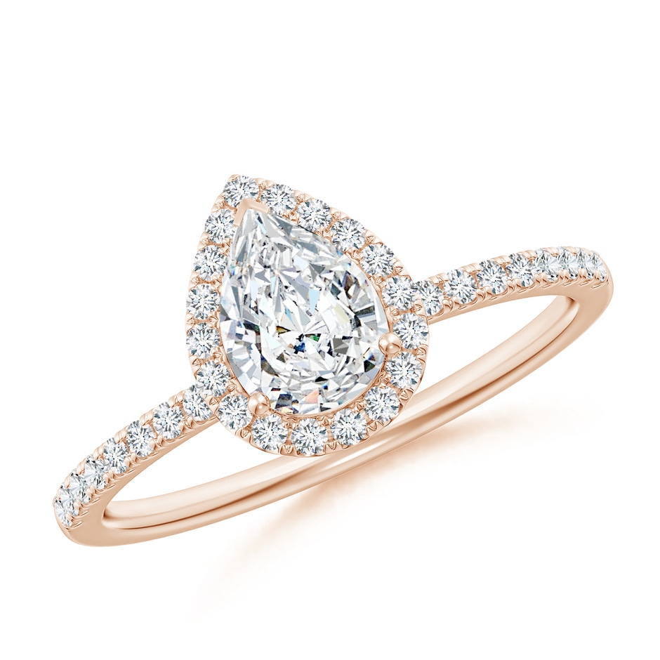 7x5mm FGVS LSR4518D-RGN-FGVS-7x5 in 9K Rose Gold 
