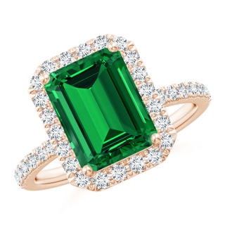 Emerald Cut Lab-Grown Lab Grown Emerald