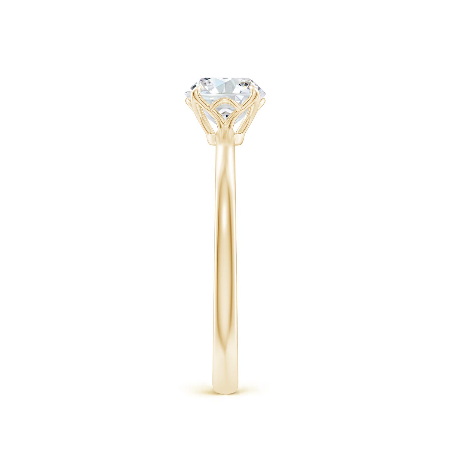 F-G, VS / 0.75 CT / 14 KT Yellow Gold