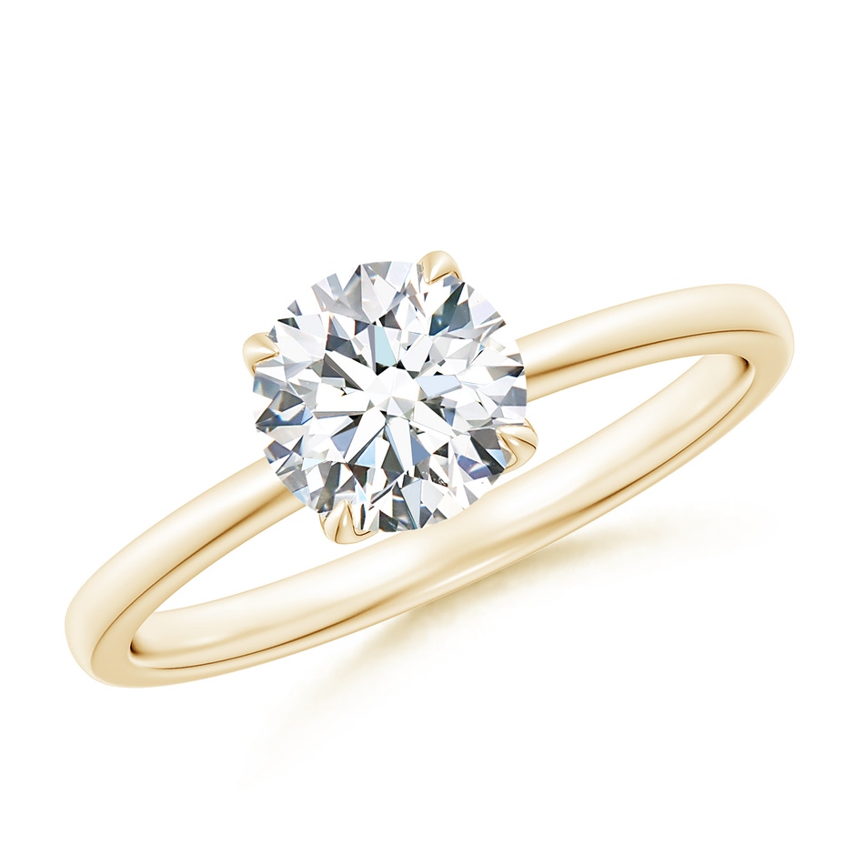 6.4mm FGVS LSR4520D-YG-FGVS-6.4 in Yellow Gold 