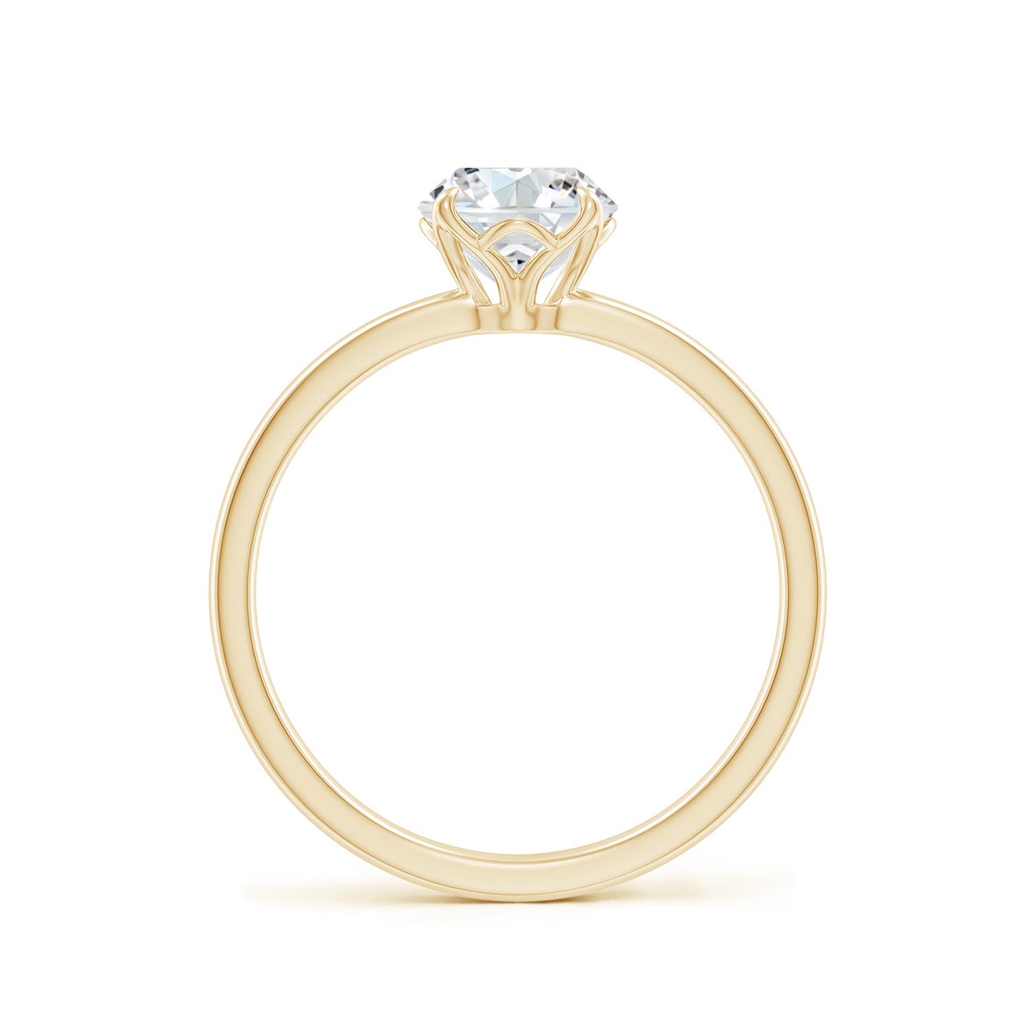 F-G, VS / 1 CT / 14 KT Yellow Gold