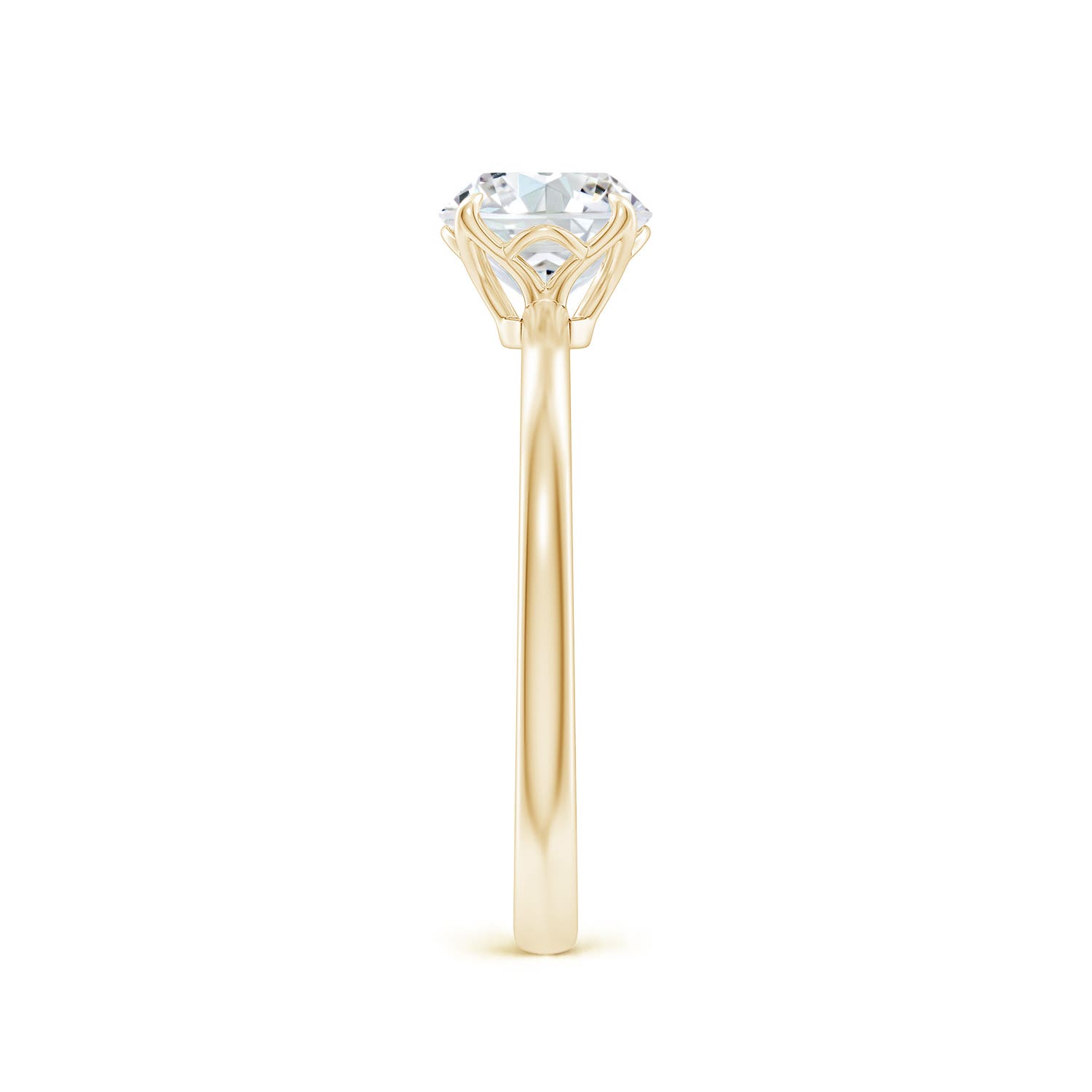 F-G, VS / 1 CT / 14 KT Yellow Gold