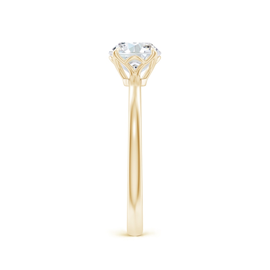 6.4mm FGVS LSR4520D-YG-FGVS-6.4 in Yellow Gold side 299