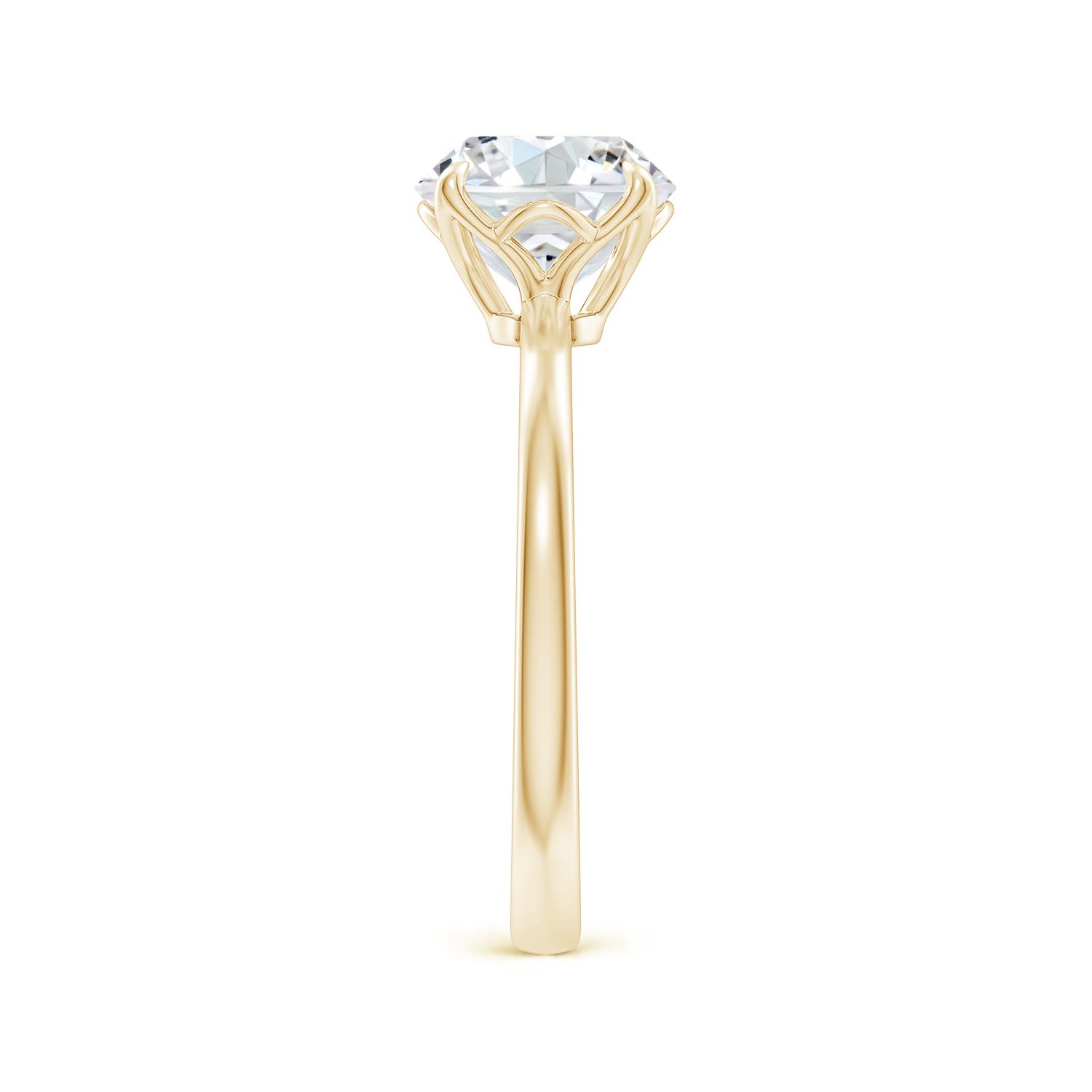 F-G, VS / 2 CT / 14 KT Yellow Gold