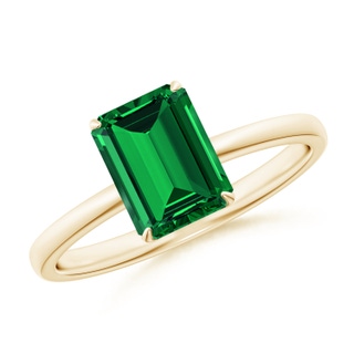 Emerald Cut Lab-Grown Lab Grown Emerald