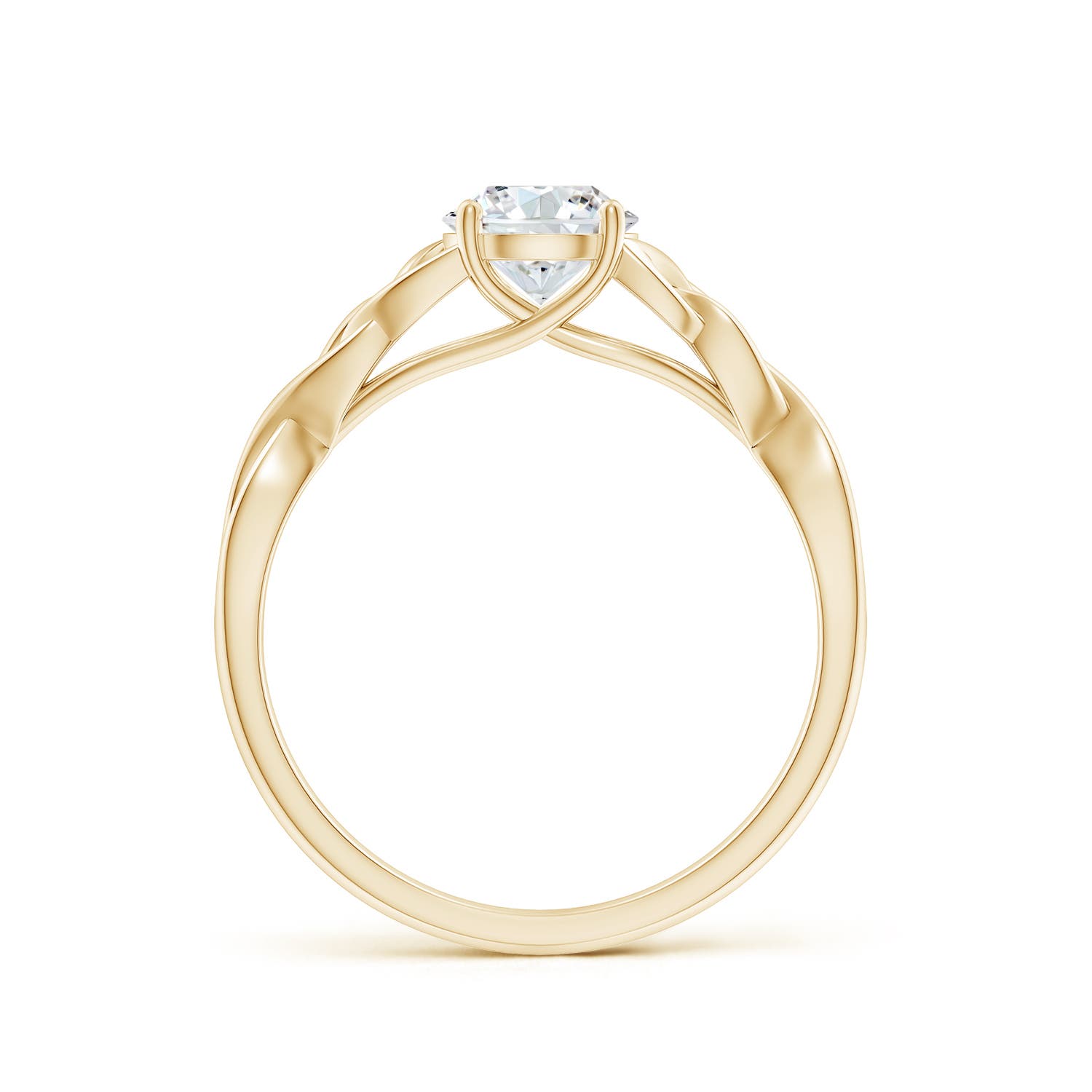 5.9mm FGVS LSR4524D-YG-FGVS-5.9 in Yellow Gold