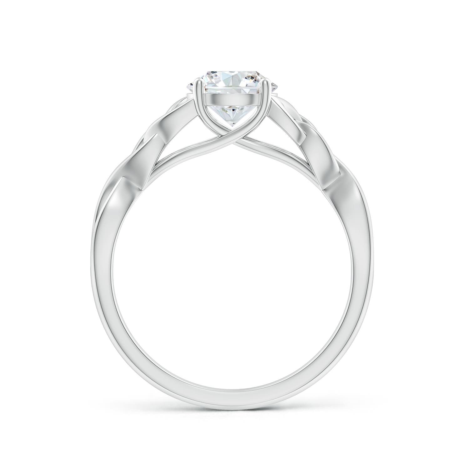 6.4mm FGVS LSR4524D-WG-FGVS-6.4 in White Gold