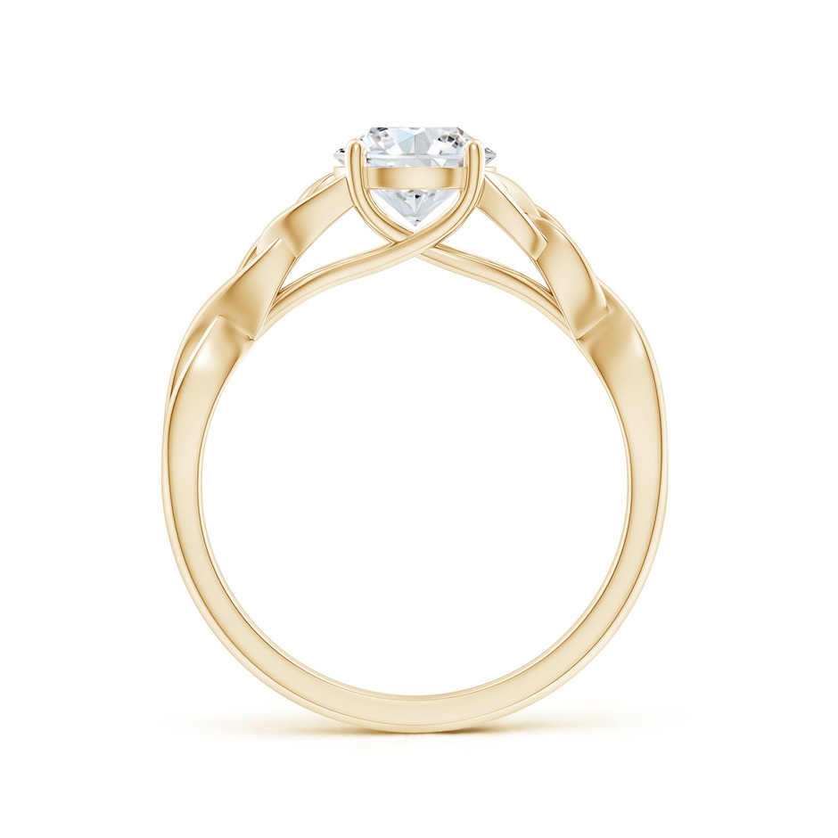 6.4mm FGVS LSR4524D-YG-FGVS-6.4 in Yellow Gold side 199