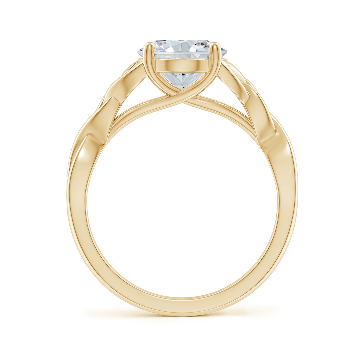 10x8mm FGVS LSR4525D-YGE-FGVS-10x8 in 18K Yellow Gold