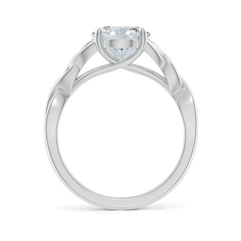 10x8mm FGVS LSR4525D-WG-FGVS-10x8 in White Gold