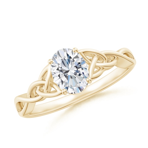7x5mm FGVS LSR4525D-YGE-FGVS-7x5 in 18K Yellow Gold