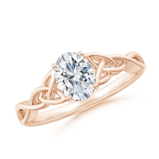 7x5mm FGVS LSR4525D-RGN-FGVS-7x5 in 9K Rose Gold