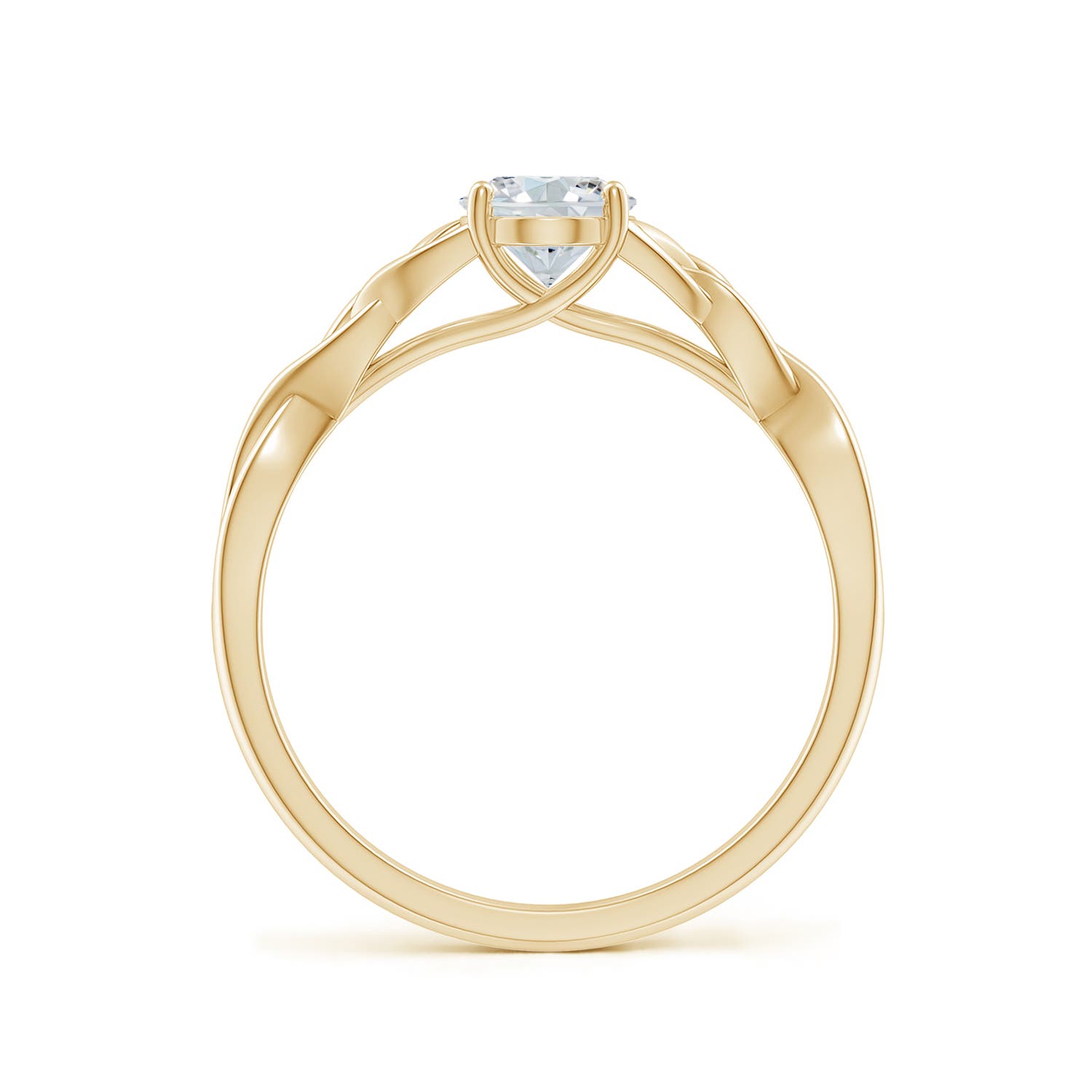 7x5mm FGVS LSR4525D-YG-FGVS-7x5 in Yellow Gold