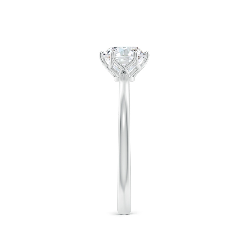 5.9mm FGVS Lab-Grown Round Diamond Solitaire Classic Engagement Ring in White Gold side 299
