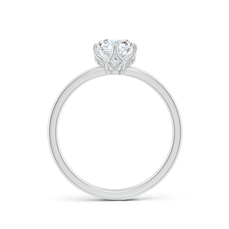 6.4mm FGVS Lab-Grown Round Diamond Solitaire Classic Engagement Ring in White Gold side 199