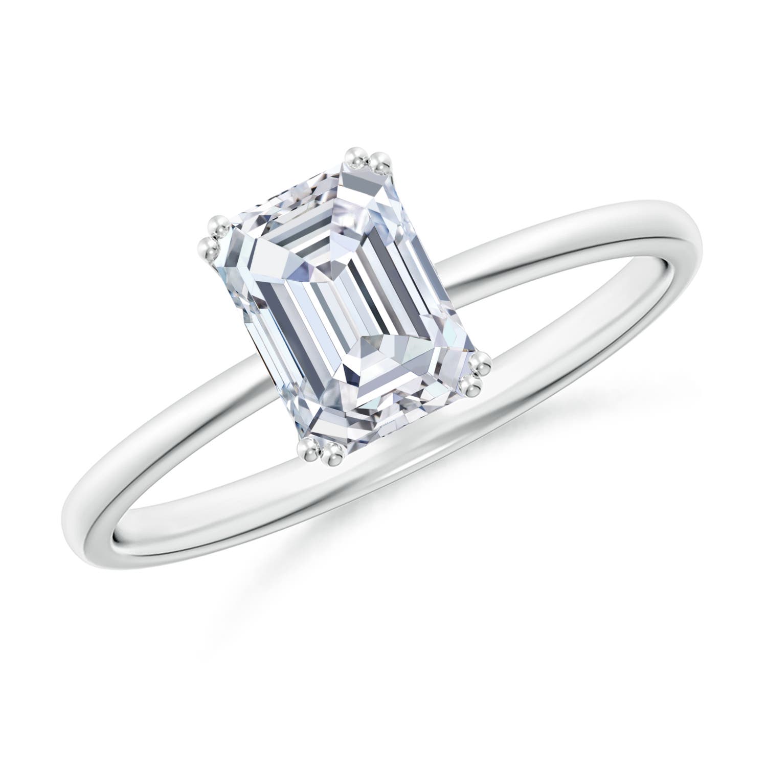 7x5mm FGVS LSR4531D-WGE-FGVS-7x5 in 18K White Gold