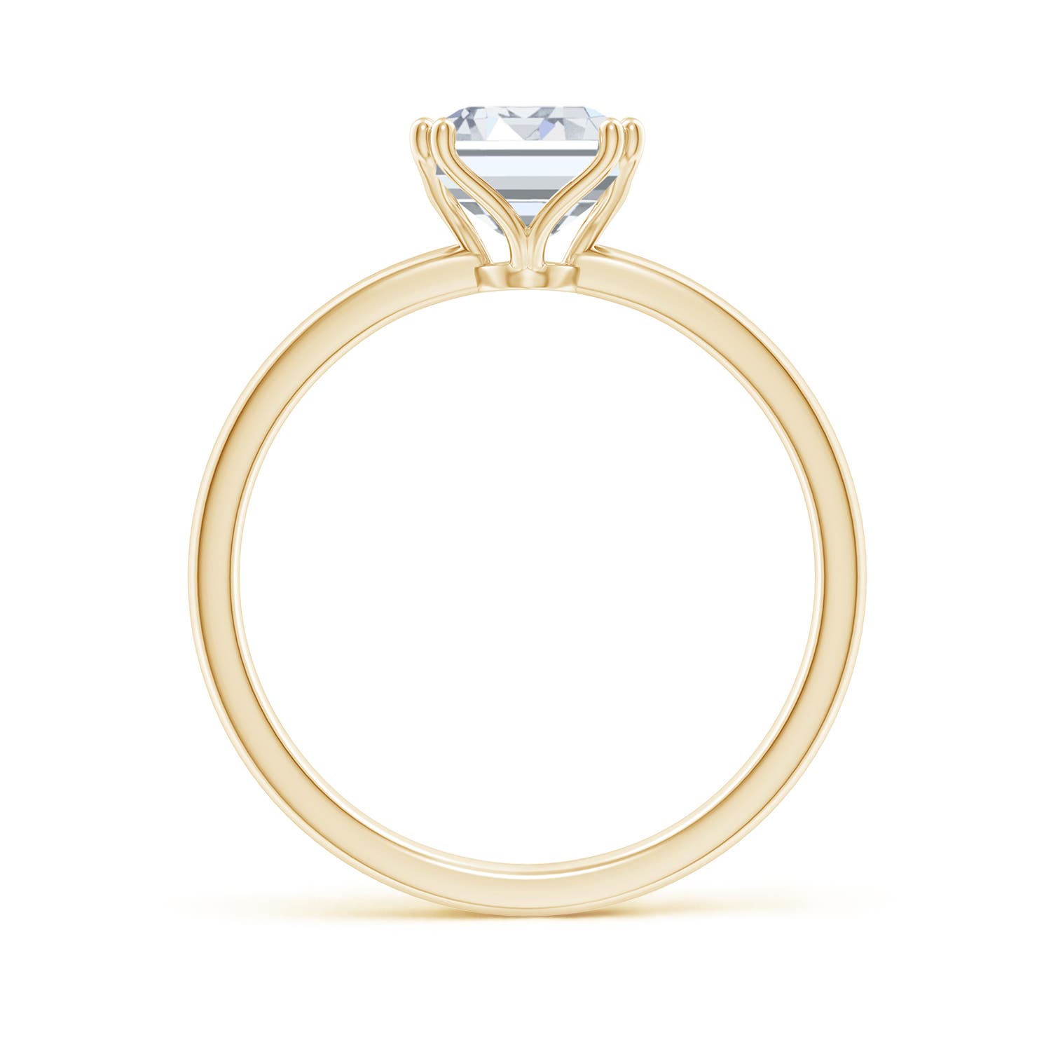 8.5x6.5mm FGVS LSR4531D-YG-FGVS-8.5x6.5 in Yellow Gold