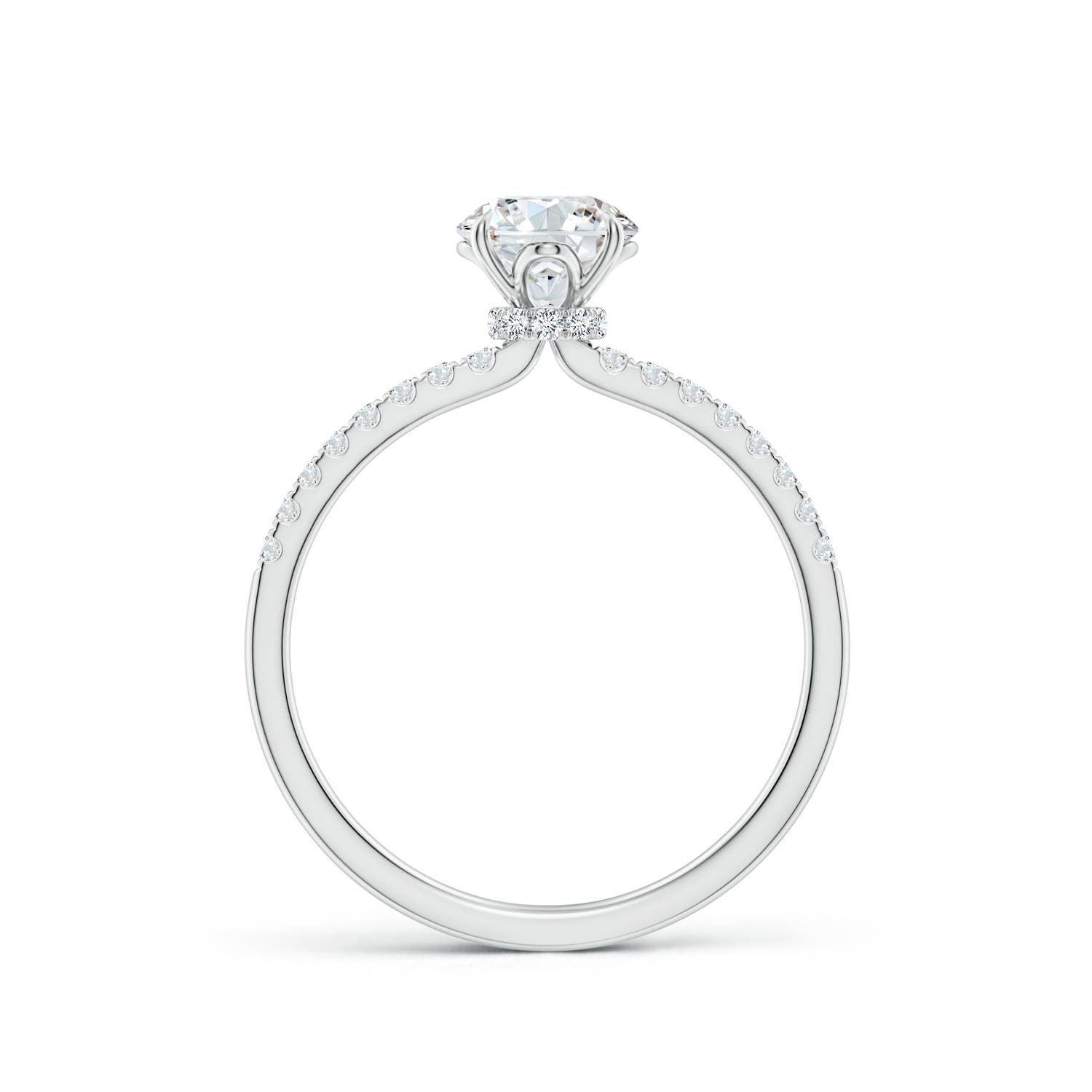 5.9mm FGVS LSR4532D-WG-FGVS-5.9 in White Gold