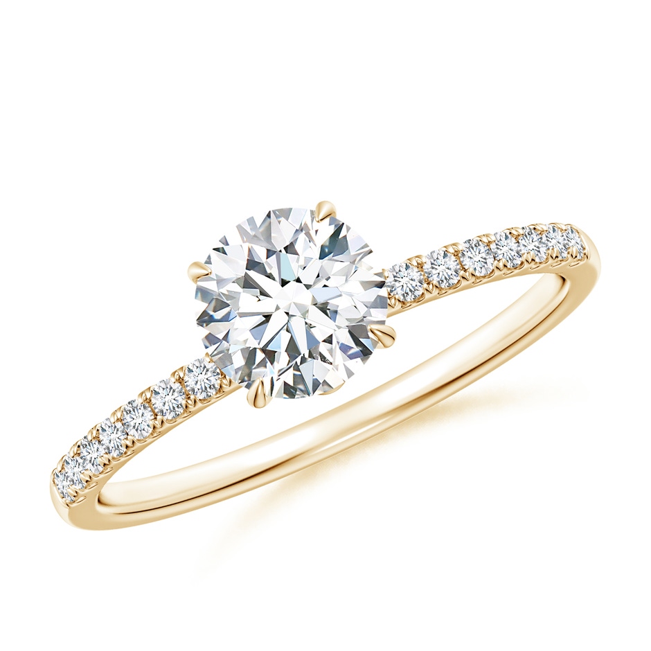 5.9mm FGVS LSR4532D-YG-FGVS-5.9 in Yellow Gold 