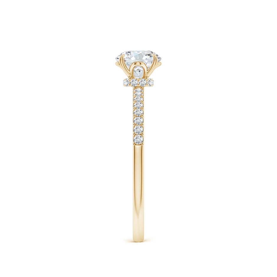 5.9mm FGVS LSR4532D-YG-FGVS-5.9 in Yellow Gold side 299