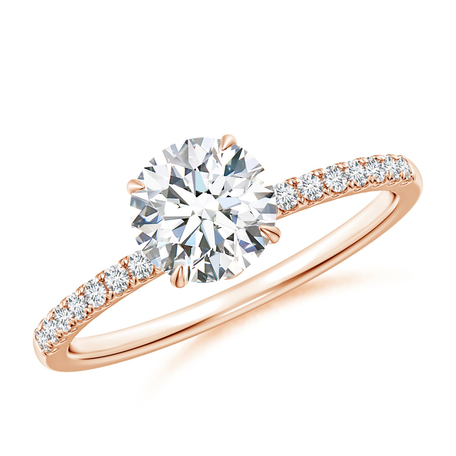 6.4mm FGVS LSR4532D-RGE-FGVS-6.4 in 18K Rose Gold