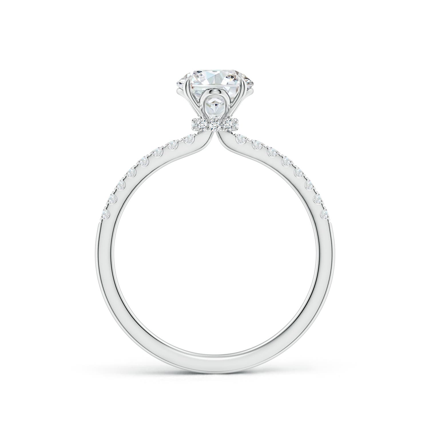 6.4mm FGVS LSR4532D-WGE-FGVS-6.4 in 18K White Gold