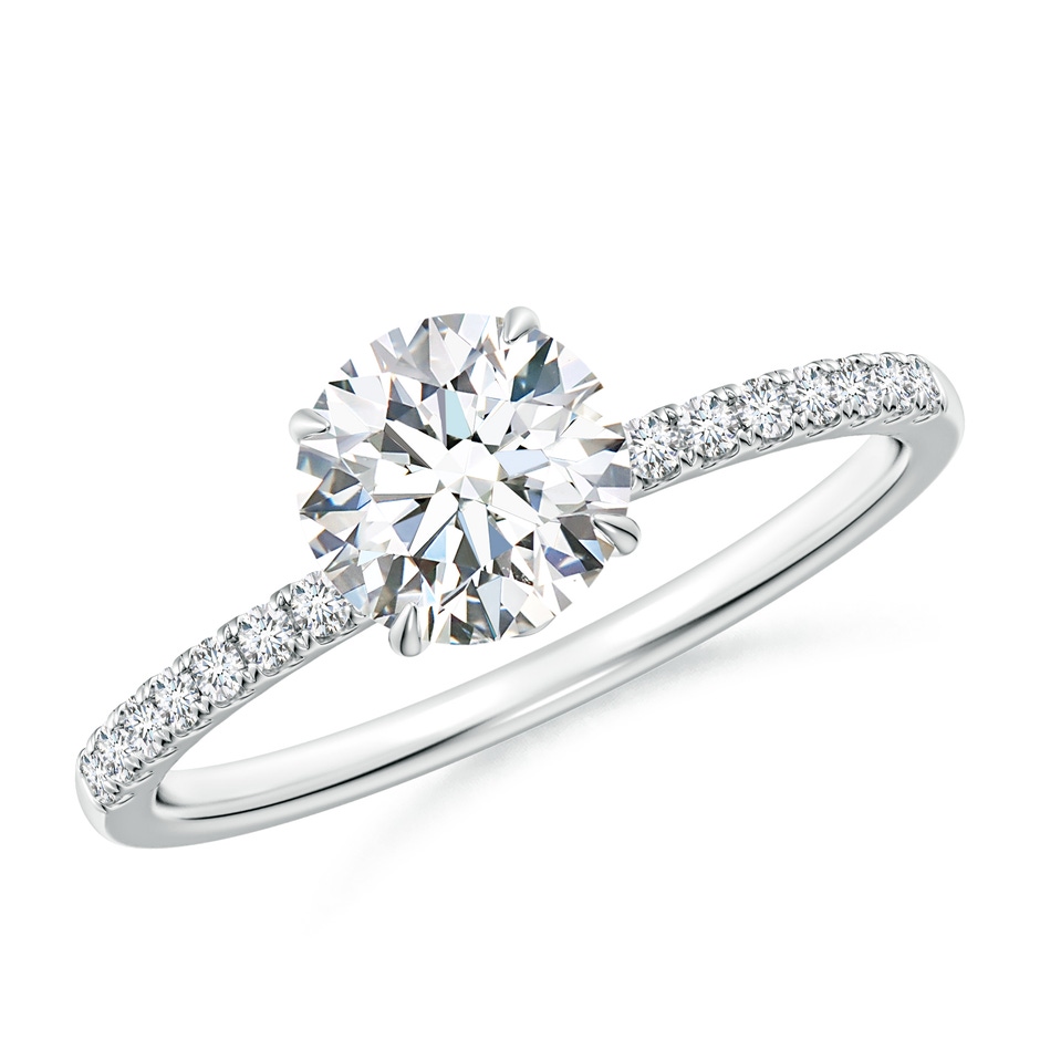 6.4mm FGVS LSR4532D-WG-FGVS-6.4 in White Gold 