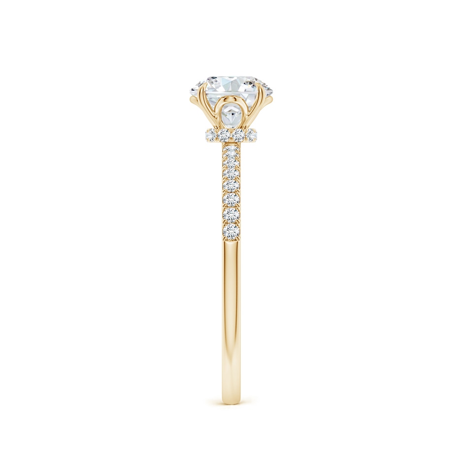 6.4mm FGVS LSR4532D-YG-FGVS-6.4 in Yellow Gold side 299