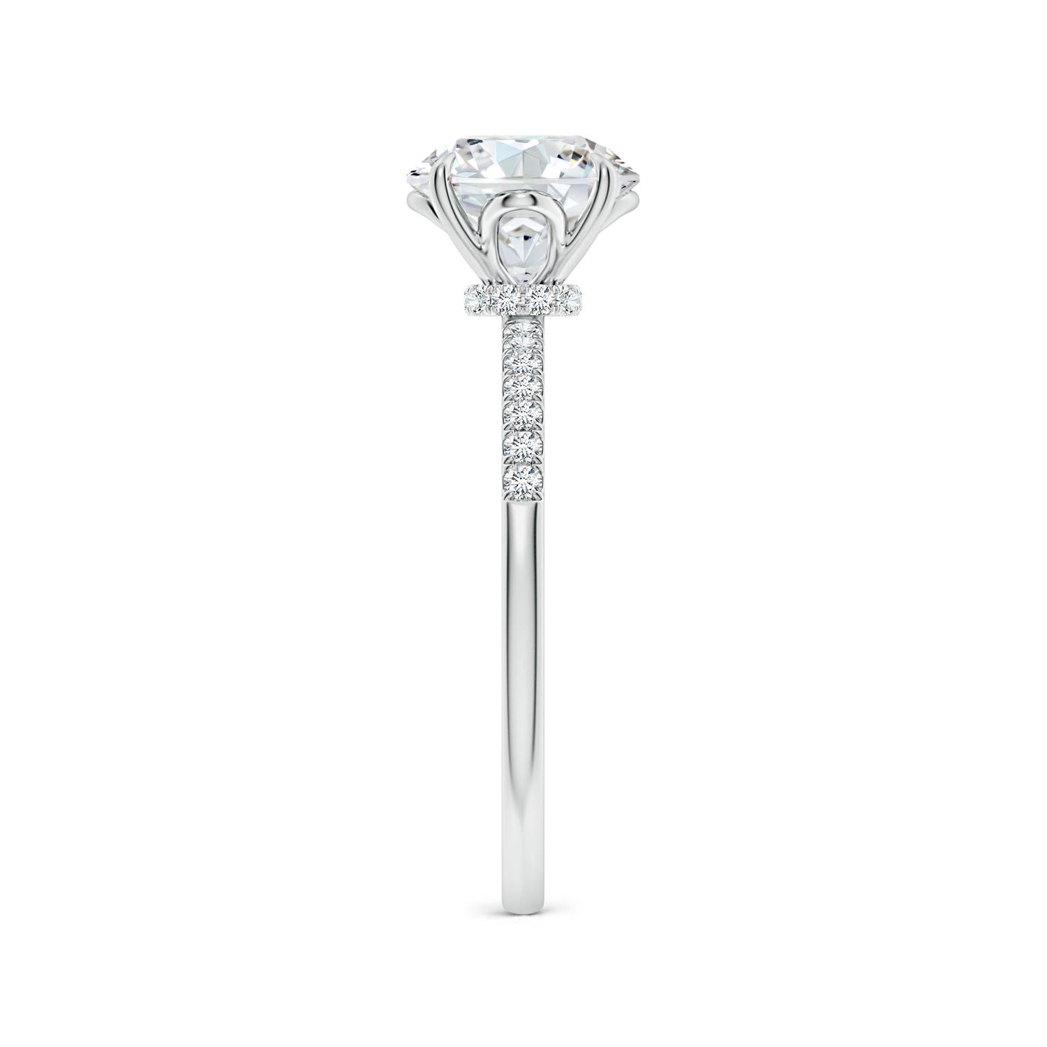 8mm FGVS LSR4532D-WGE-FGVS-8 in 18K White Gold - side 4