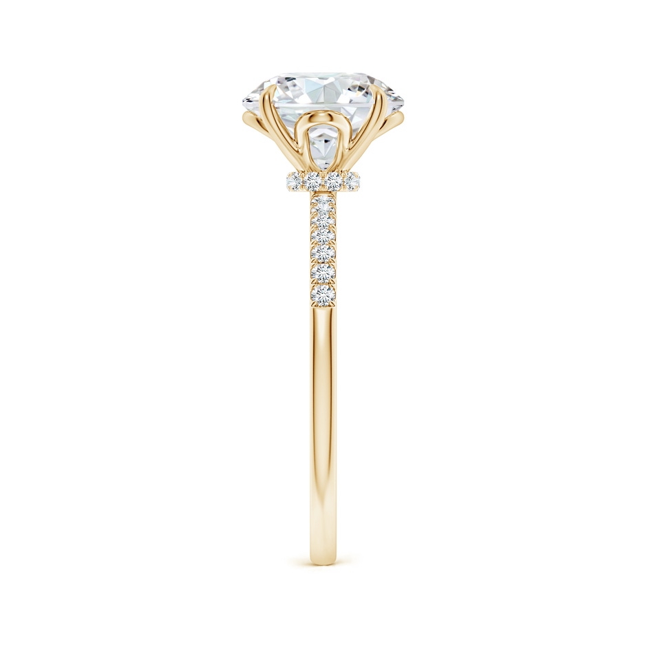 9.2mm FGVS LSR4532D-YGE-FGVS-9.2 in 18K Yellow Gold side 299