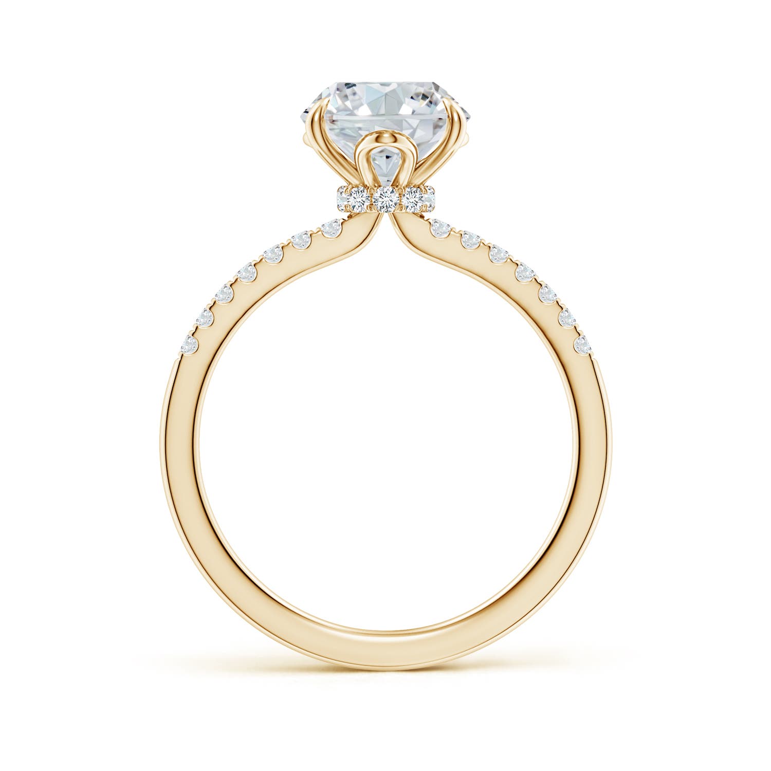 10x8mm FGVS LSR4533D-YGE-FGVS-10x8 in 18K Yellow Gold