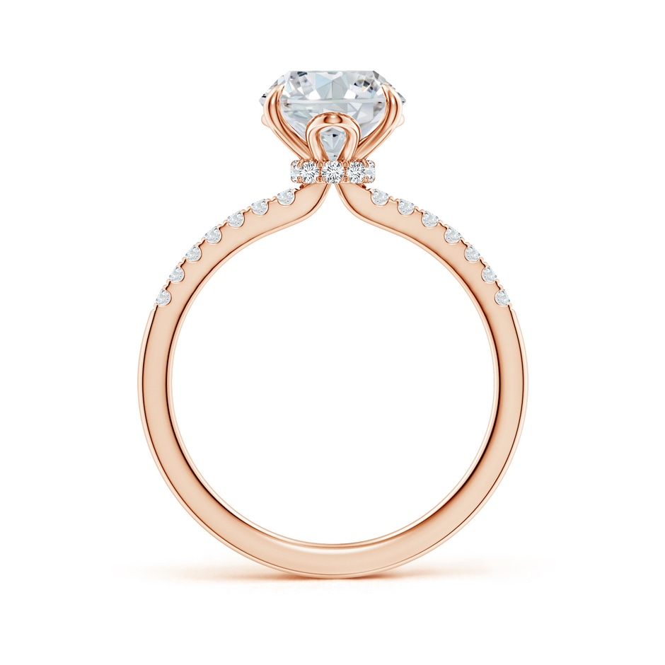 10x8mm FGVS LSR4533D-RG-FGVS-10x8 in Rose Gold side 199
