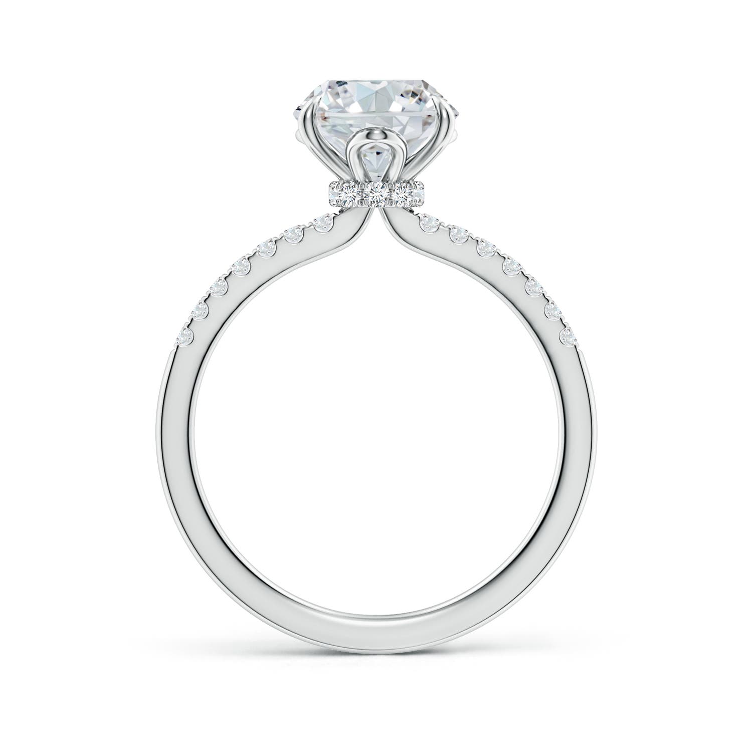 10x8mm FGVS LSR4533D-WG-FGVS-10x8 in White Gold