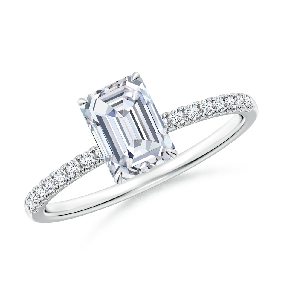 7x5mm FGVS LSR4535D-WG-FGVS-7x5 in White Gold 