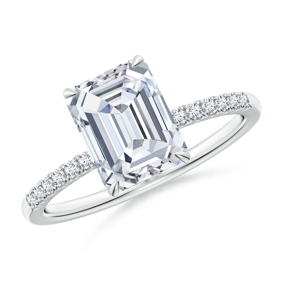 8.5x6.5mm FGVS LSR4535D-WG-FGVS-8.5x6.5 in White Gold 