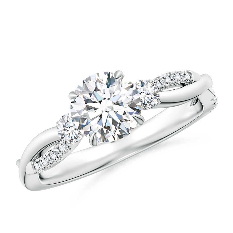 6.4mm FGVS LSR4540D-WG-FGVS-6.4 in White Gold 