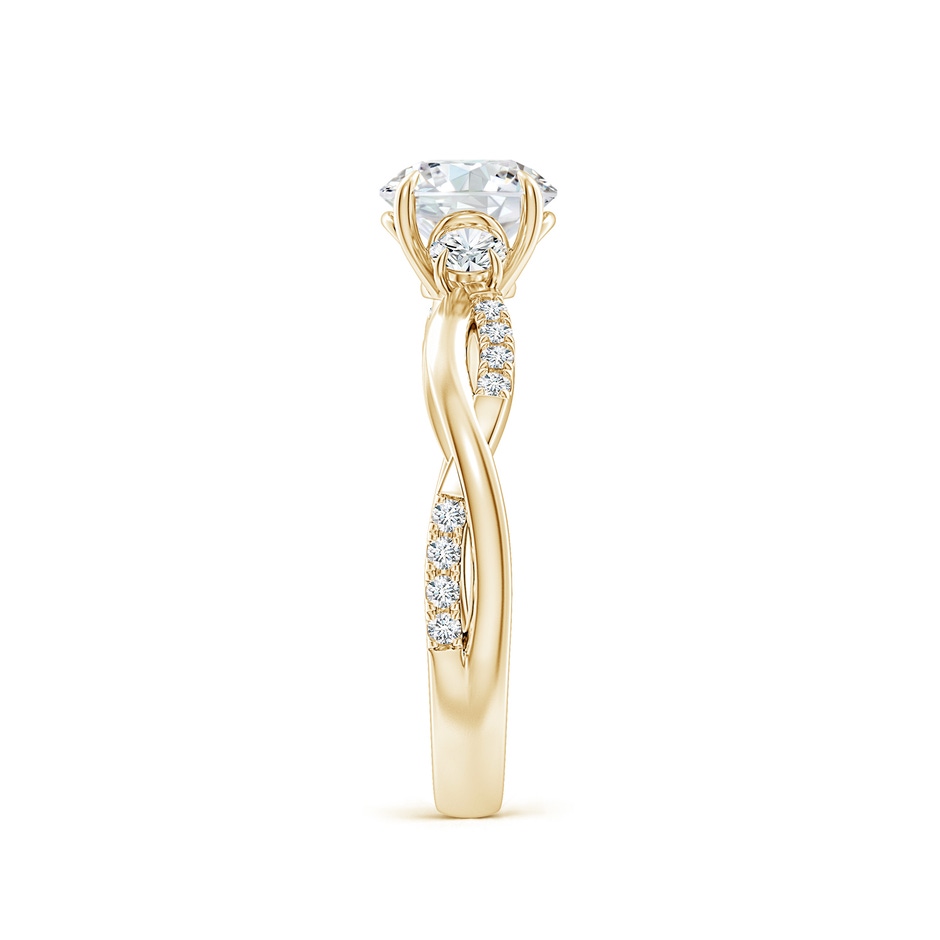 6.4mm FGVS LSR4540D-YG-FGVS-6.4 in Yellow Gold side 299