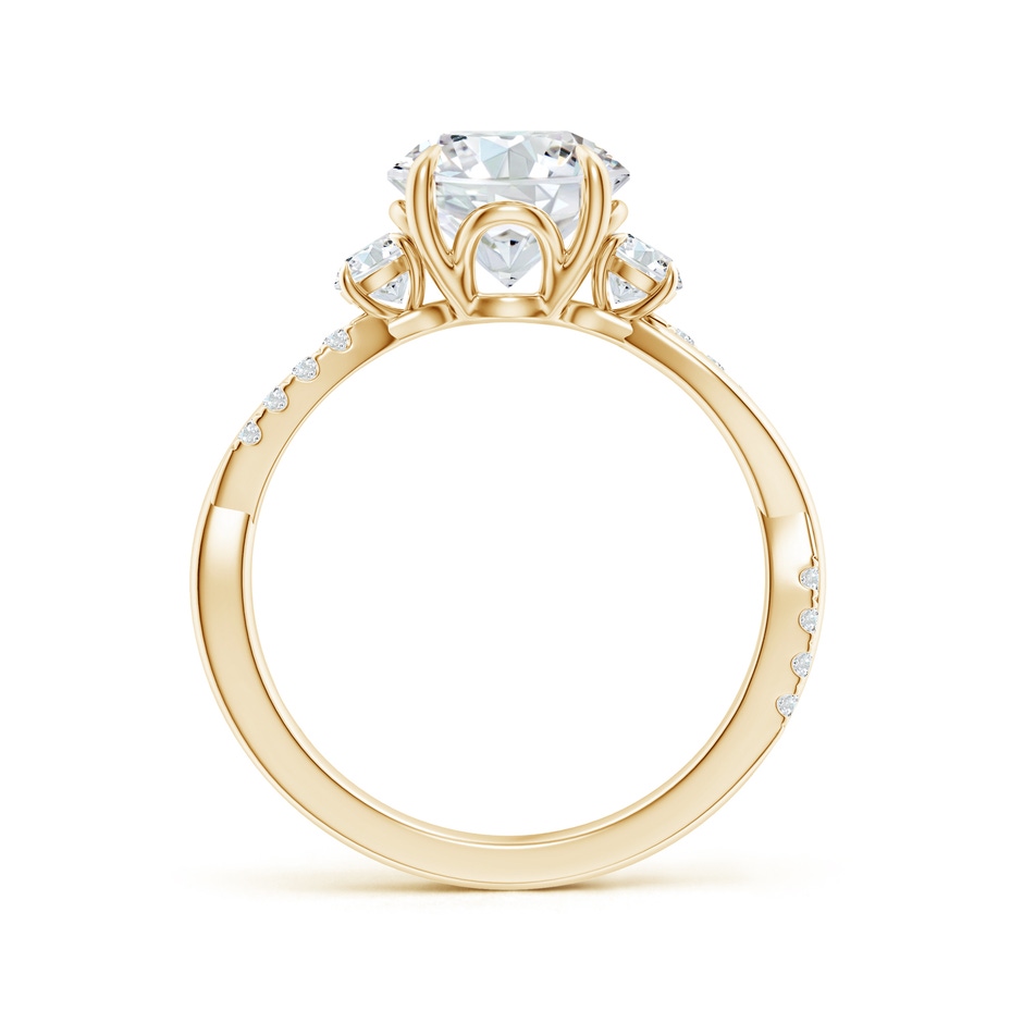 8mm FGVS LSR4540D-YG-FGVS-8 in Yellow Gold side 199